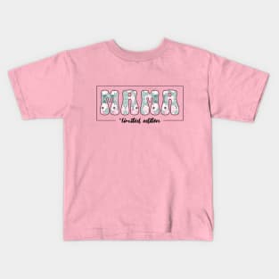 Floral Mama Mothers Day Gardener Somebodys Loudmouth Basketball Limited edition Kids T-Shirt